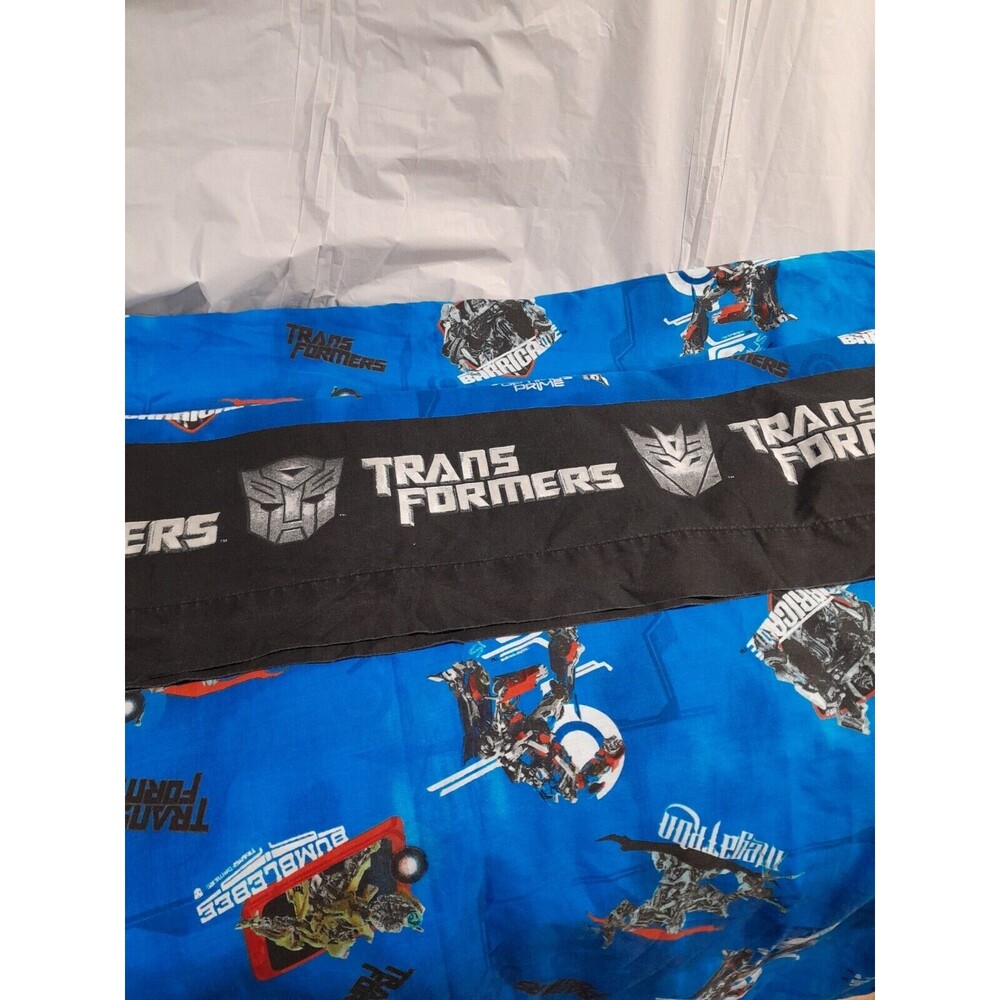 Trans Formers Full Flat Bed Sheet/Pillowcase Only Cotton Sheet
